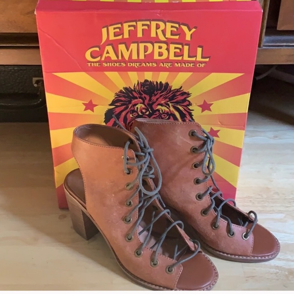 Jeffrey Campbell x Free People Lace-Up Heels